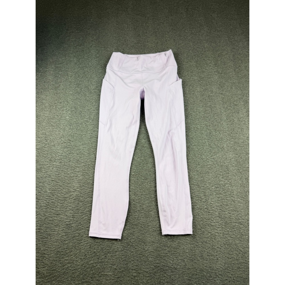 Fabletics Leggings Women's Small Lavender PureLuxe High Waisted Pocket Athletic